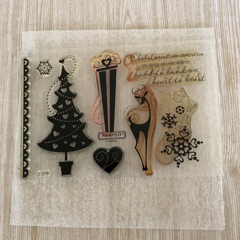 Close to my heart stamps S1710 “Christmas Tunes”